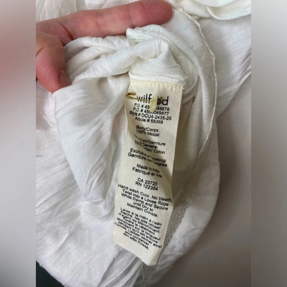 🏷️ NWT Wilfred Meryon Blouse / Oak - Picture 9 of 9